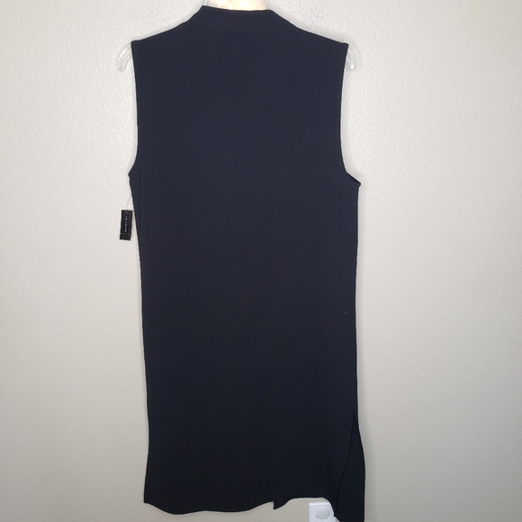 4 for $30 SALE!! The Limited NWT Black Sleeveless Duster Medium - Picture 2 of 7